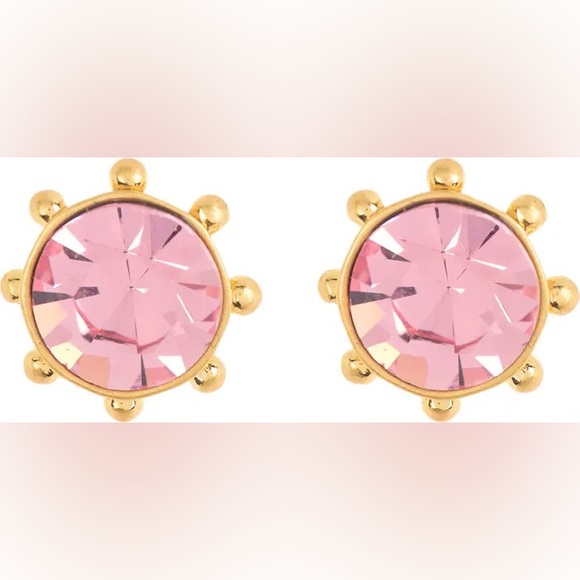 kate spade Jewelry - Kate spade Crystal Bezel Stud Earrings